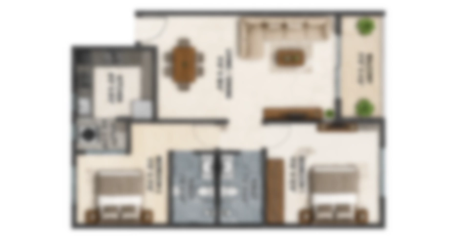 Marigold Dombivli East 2 BHK Price